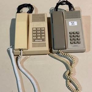 Par de Teléfonos Fijos Antiguos Antel y Jantel - imagen 4