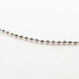 Cadena Bolitas de Plata 925 - 44 cm - imagen 2