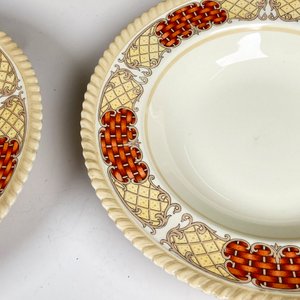 Doce Platos Hondos de Loza Inglesa Johnson Bros "Old English" - imagen 5