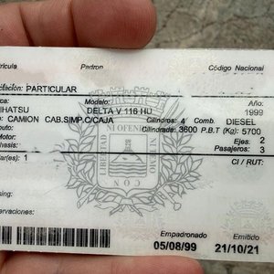 Camión Daihatsu Delta V 116hu - imagen 14