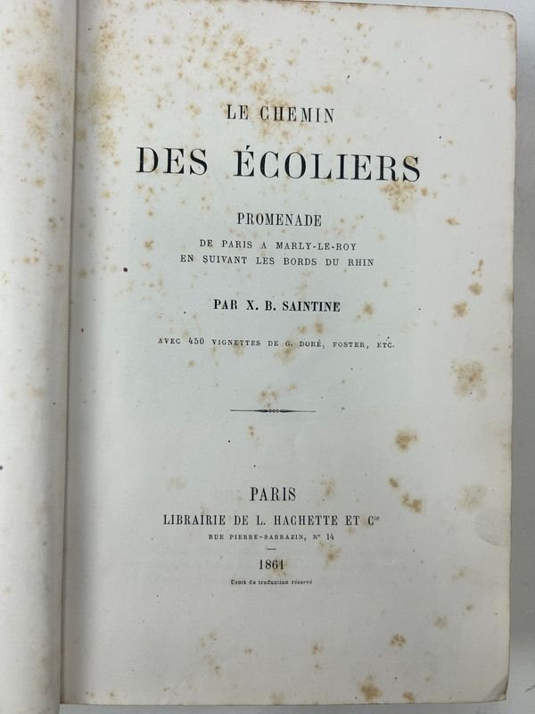 Libro educativo ilustrado de París a Marly-le-Roi - imagen 2