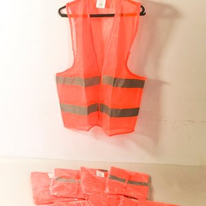 Diez Chalecos Reflectivos de Seguridad Nuevos Talle XL - imagen 2