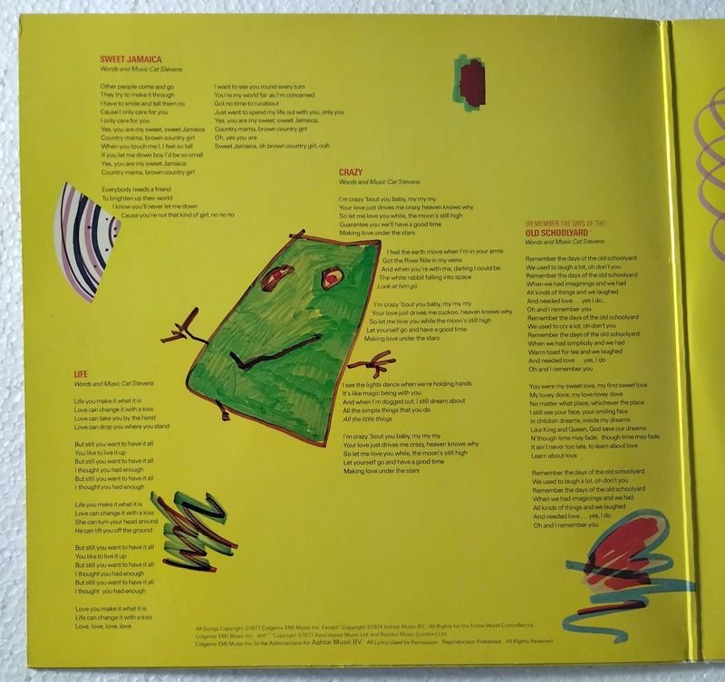 Vinilo de Cat Stevens - Izitso (1977) - imagen 4