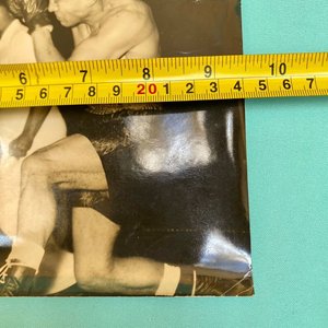 Lote de 4 Fotos Antiguas de Boxeo Gran Tamaño 1955 - imagen 7