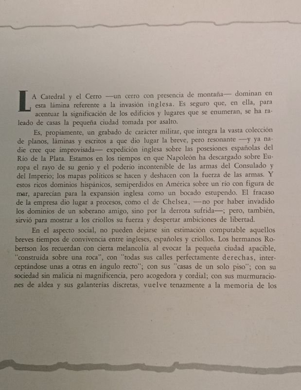 Lámina de la ciudad y puerto de Montevideo - año 1807 - imagen 15