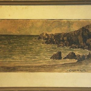 Lote anterior: Acuarela "Costa Rocosa" Atribuida a Alfredo Berta