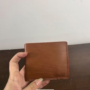 Billetera de Cuero Marrón Marca VERSAK para Hombre Nueva - imagen 2
