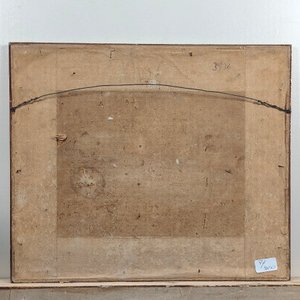 Acrílico sobre Fibra "Paisaje Urbano" de Juan Ángel Viera Firmado - imagen 6