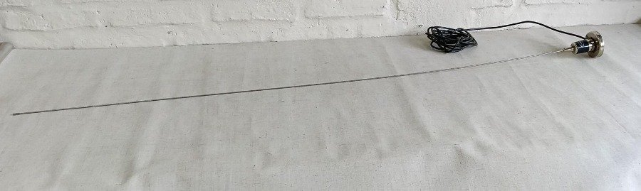 Antena Móvil Opek con Base Magnética Metálica, 1.50 Mts