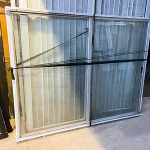 Ventana Corrediza de Aluminio y Vidrio, Dos Hojas, 150x190 cm - imagen 2