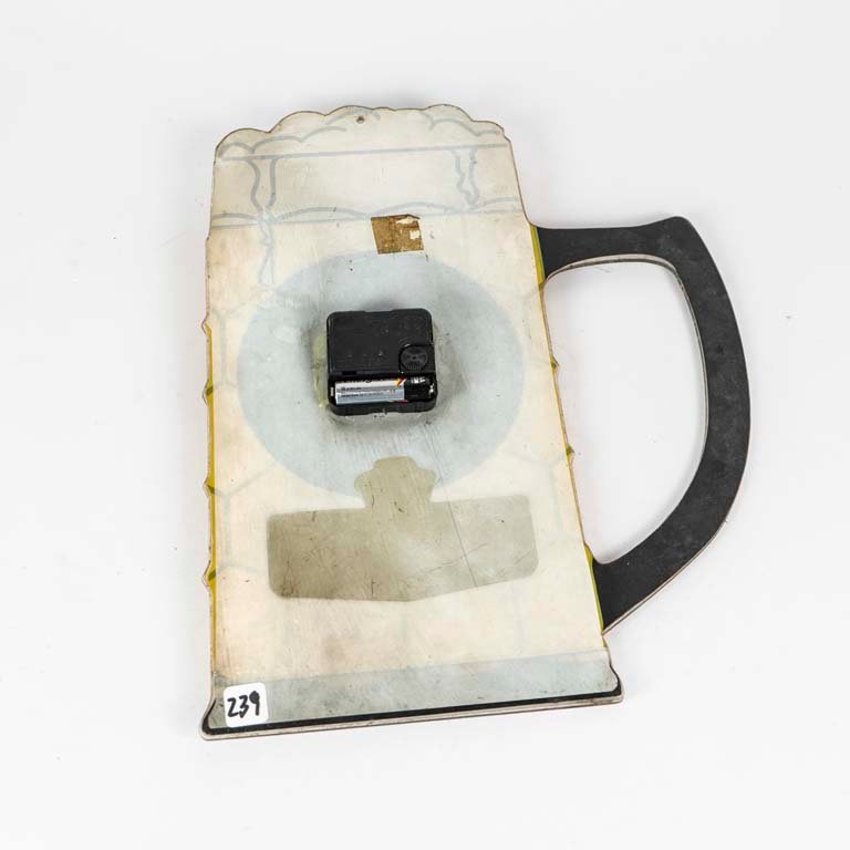 Reloj de pared de acrilico forma de jarra de cerveza publicidad NORTEÑA - imagen 2