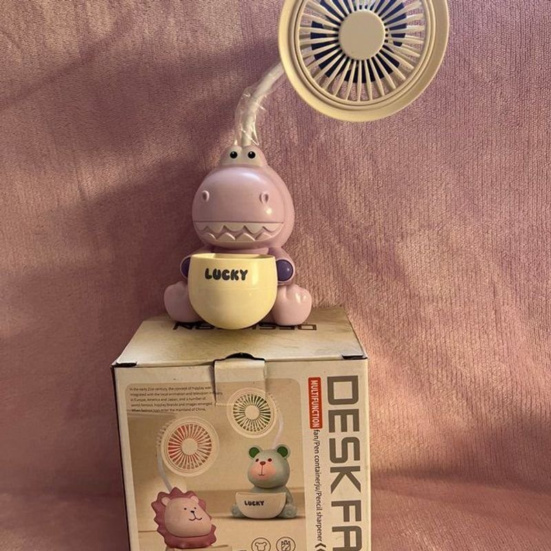Mini Ventilador para Niños con Función de Ventilador y Limpiaparabrisas - imagen 2