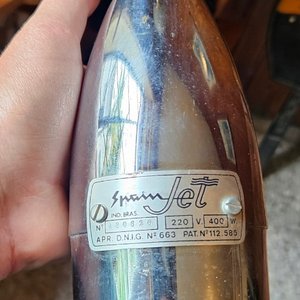 Lote siguiente: Secador de Cabello Vintage "Spam Jet" Cromado