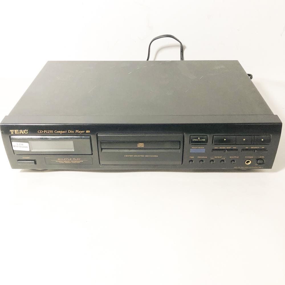 Reproductor de CD TEAC CDP-P1250 (110V, no enciende)