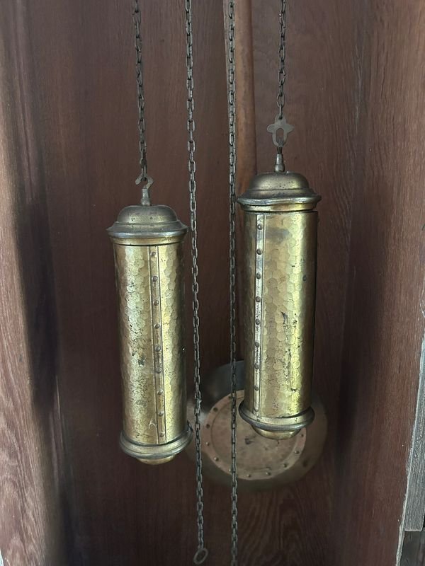 Reloj de Caja en Madera de Roble con Mecanismo Aleman - imagen 9