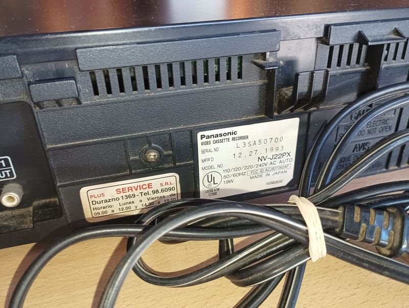 Lector de VHS Panasonic en excelente estado - imagen 4