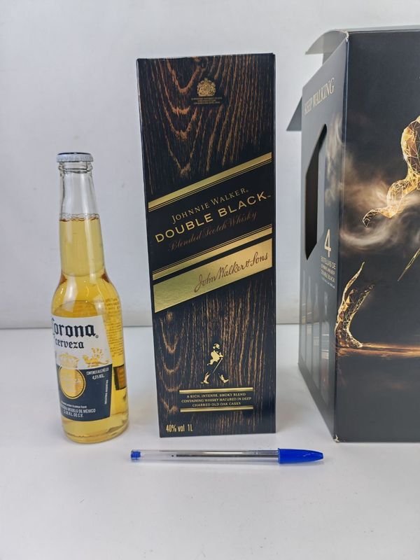 Paquete de 4 Whiskys Double Black Johnnie Walker - imagen 3