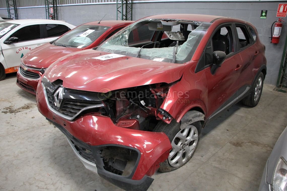 Renault Captur 2017 Rojo con Daños Frontales y Traseros
