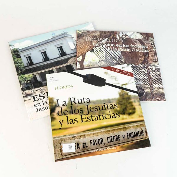 Lote de 3 Libros: Tacuarembó, Ruta Jesuita y Estancias - imagen 1