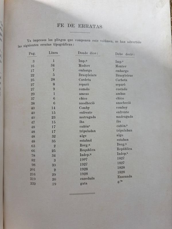Libro histórico: DIARIO DE OPERACIONES DE LA ESCUADRA REPUBLICANA Campana del Brasil 1826 - 1828 - montevideo 1934 - imagen 6