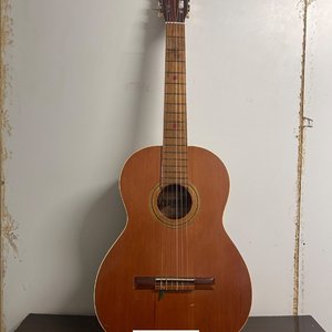 Guitarra Criolla Clásica con Funda Azul - imagen 1