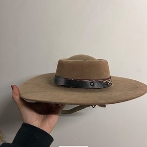 Sombrero de fieltro marrón para adulto - imagen 3