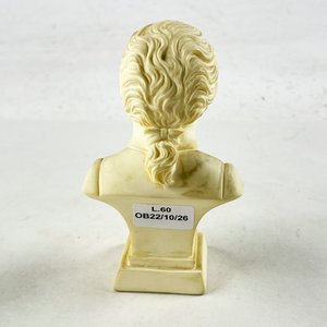 Busto de Mozart en Alabastro - 12 cm - imagen 3