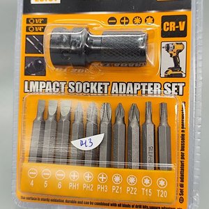 Kit de 11 Piezas Adaptador de Punta de Atornillador de Impacto - imagen 3