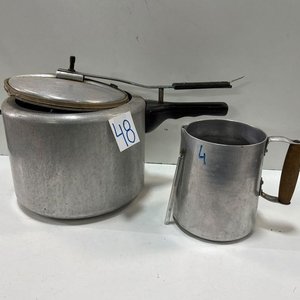 Olla a Presión y Lechera de Aluminio - imagen 3