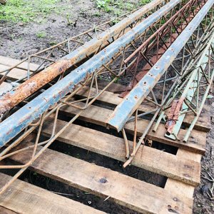 Lote de 6 Cerchas Metálicas para Construcción - imagen 2