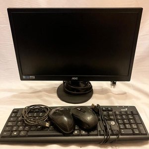 Lote anterior: Monitor AOC, Teclado Genius y Mouse con Cable - Set Informático