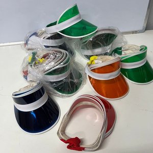 Lote de 48 Visores Transparentes de Colores para Sol - imagen 5