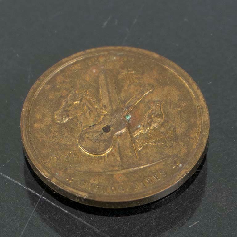 Medalla de Carlos Gardel en Metal - imagen 2
