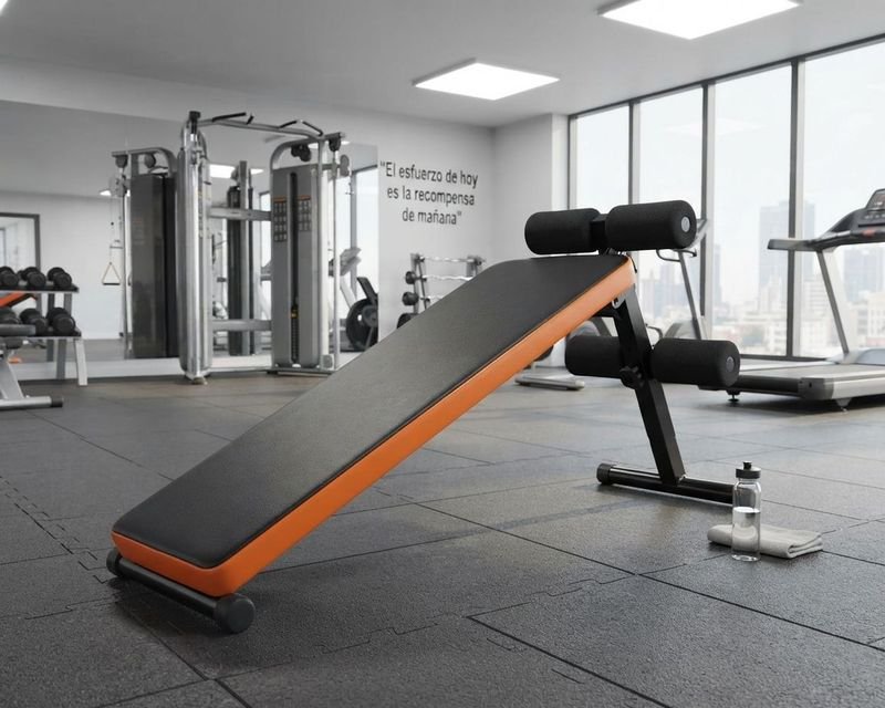 Banco de Entrenamiento y Abdominales Ajustable