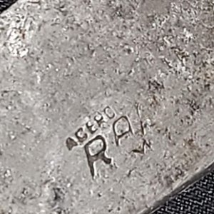 Cuchillo Antiguo RAAL Hoja de Acero con Cabo de Guampa Rubia - imagen 2
