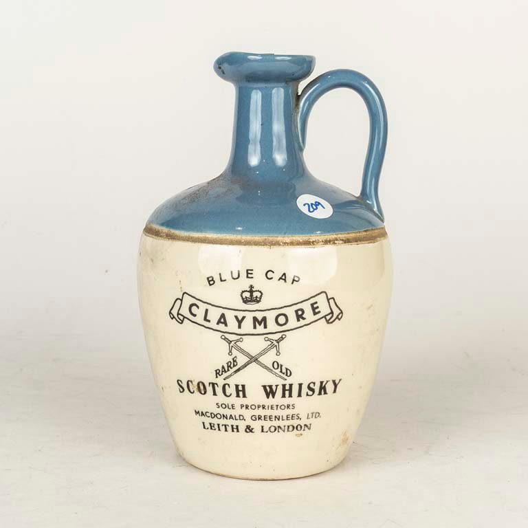 Porrón de Whisky Claymore Blue Cap - 22 cm