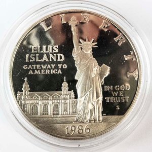 Medalla Conmemorativa Estatua de la Libertad 1986 - Bronce - imagen 1