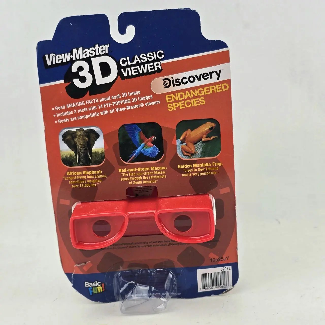View-Master Clásico 3D con Tema de Especies Amenazadas - imagen 3