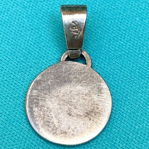 Medalla colgante en plata y oro para coleccionista - imagen 2