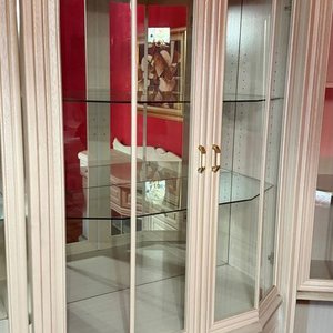 Aparador Modular con Vitrinas de MDF Laminado de Calidad - imagen 4