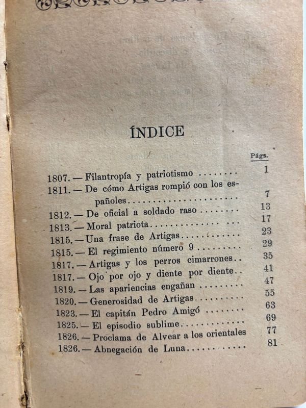 Libro histórico 'Episodios historicos por Orestes Araujo - Montevideo 1921' - imagen 5