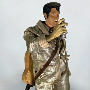 Teléfono Digital Elvis Presley Figura Coleccionable Gris - imagen 1