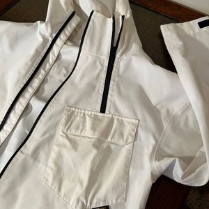 Campera Blanca Cordura Talle L Impermeable - imagen 3