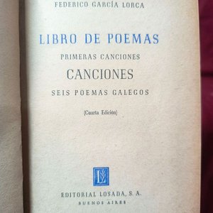 Obras Completas de Federico García Lorca - 7 Tomos - Editorial Losada (1944) - imagen 4