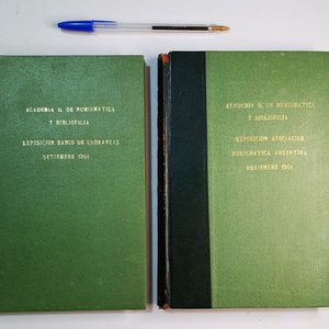 Lote siguiente: 2 Volúmenes Academia Uruguaya de Numismática y Bibliofilia: Banco de Cobranzas 1964 y Homenaje a Asociación Numismática Argentina 1964