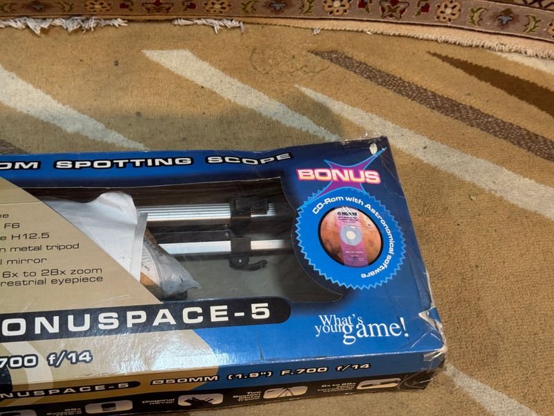 Telescopio Konuspase-5 en su caja original: Un telescopio de alta calidad para observadores - imagen 4