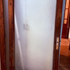 3 Hojas de Puerta de Pinotea con Vidrio - imagen 2