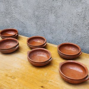Set de 6 Cazuelas de Barro Artesanales - imagen 1