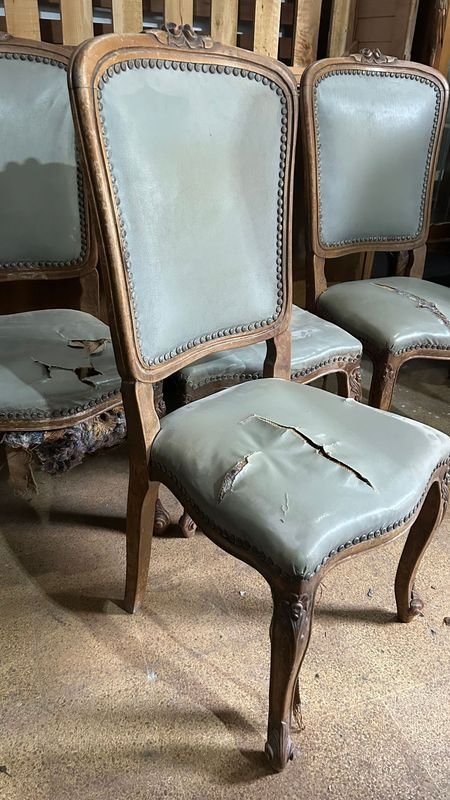 Sillas estilo francés para restaurar - imagen 3