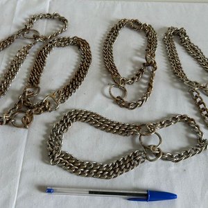 Lote siguiente: Lote de 4 Collares de Cadena para Mascotas